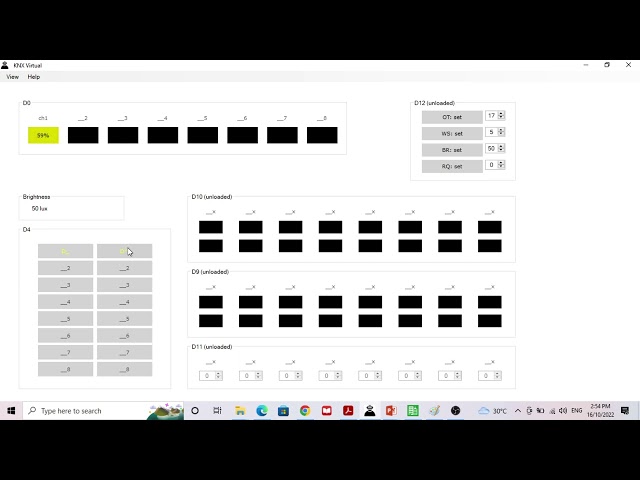 Dimmer KNX Project