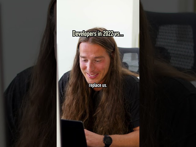 Developers in 2022 vs 2026... #softwareengineer #programming #javascript