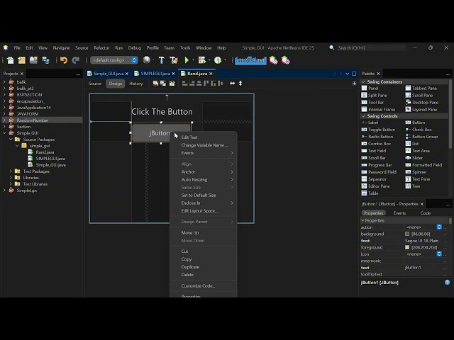 How to Make a Java GUI in Netbeans (Step-by-Step)