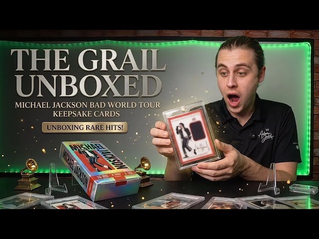 Unboxing Michael Jackson Keepake Cards, and I pulled a relic!