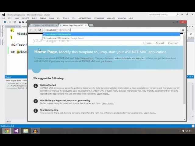 Introduction to ASP.NET MVC Routes