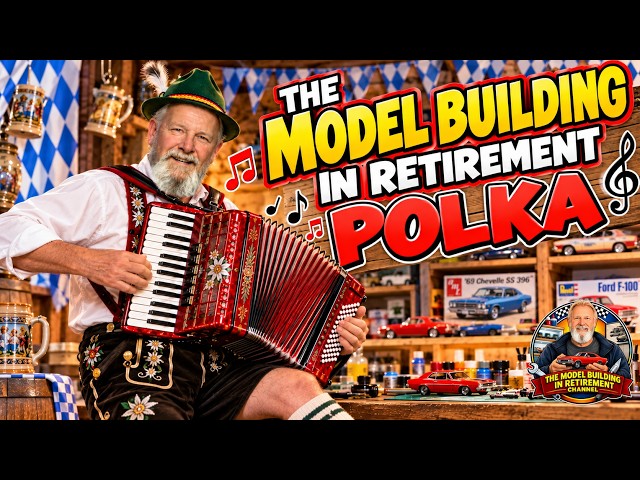 The 'Model Building In Retirement Polka', music to build by
