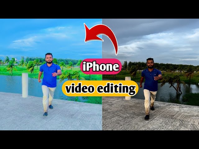 iPhone video editing .IPhone video editing iPhone video background color Bangla tutorial