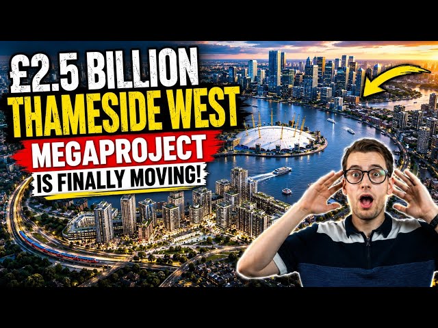 London’s £2.5 BILLION Thameside West MEGAPROJECT Is Finally Moving