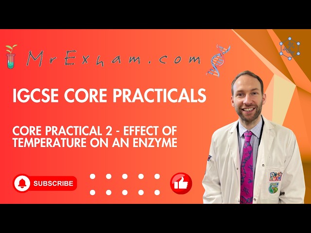 IGCSE Biology Core Practical 2  -  Effect of Temperature on an Enzyme