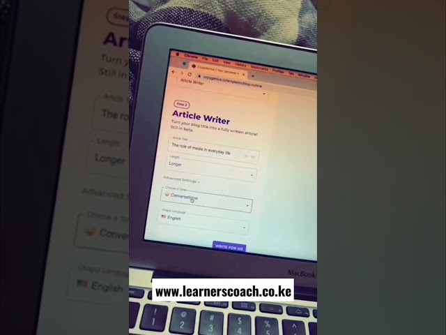 Writing Essays Using AI