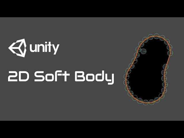 2D Soft Body Physics Experiment in Unity (Bouncy ball, liquid simulation)