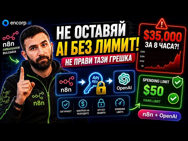 n8n + OpenAI: правилният setup без скъпи грешки