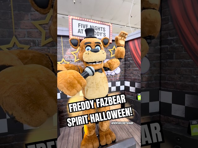 Freddy Fazbear Takes Over Spirit Halloween 2026!