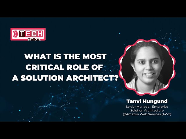 What is the Most Critical Role of a Solution Architect? #clarusway #techtalks