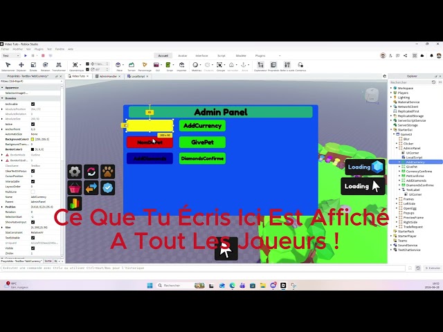 Comment Faire Un Jeu Roblox Avec Un ADMIN PANEL En 20MIN PART1