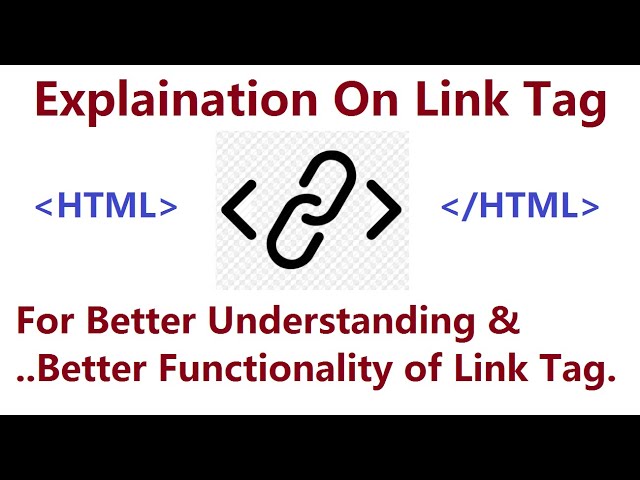 #HTML || #HTMLLink #LinkTag #HTMLLearning ||Learnthe FunctionalityofLinkTagin HTML. BasicsofHTMLLink