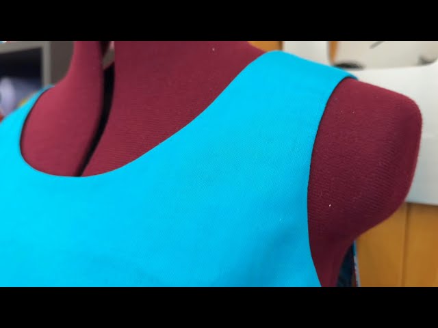 THE Professional Way to Finish a Sleeveless Armhole in Sewing (premium techniques)