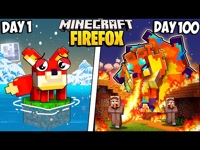 I Survived 100 Days by EVOLVING in Minecraft!
