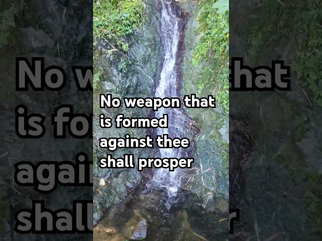 Weapons Cannot Prosper Against ME