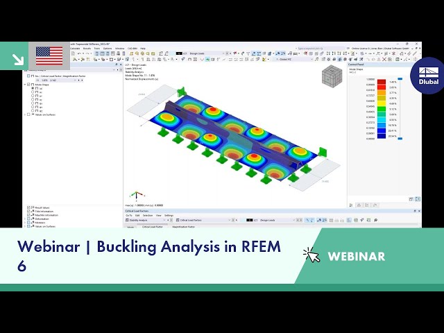 Webinar | Buckling Analysis in RFEM 6