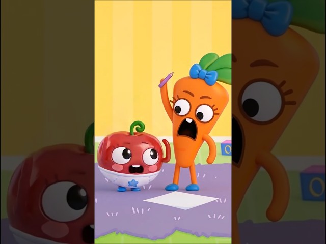 I want that color! Sharing pencils for kids