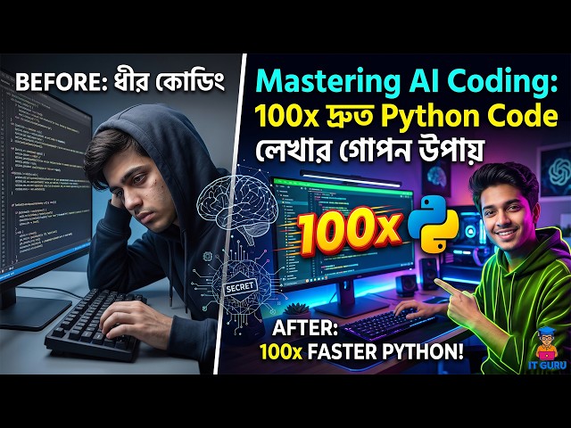 Mastering AI Coding: 100x দ্রুত Python Code লেখার গোপন উপায়