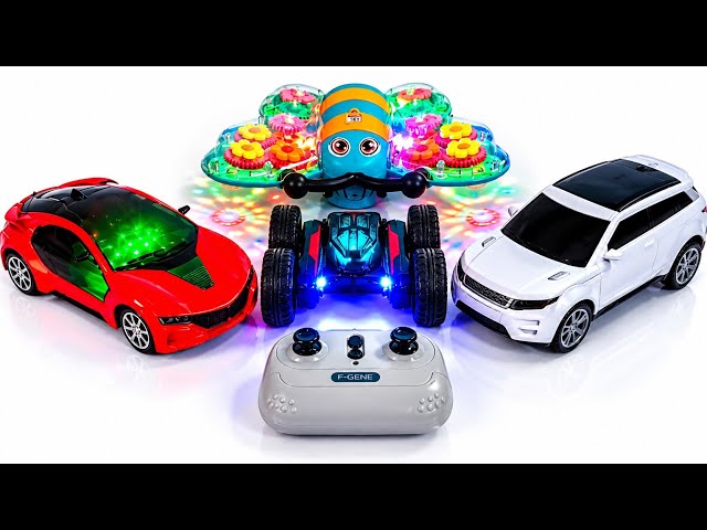 Unboxing rc sport ferari car rc radio control stunt car battery operated butterfly review test 😲