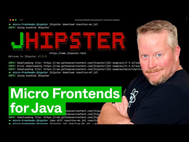 Micro Frontends for Java Microservices