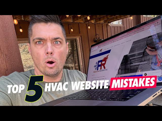 Top 5 HVAC Website Mistakes (+ a Cold Plunge) 🤷🏻‍♂️