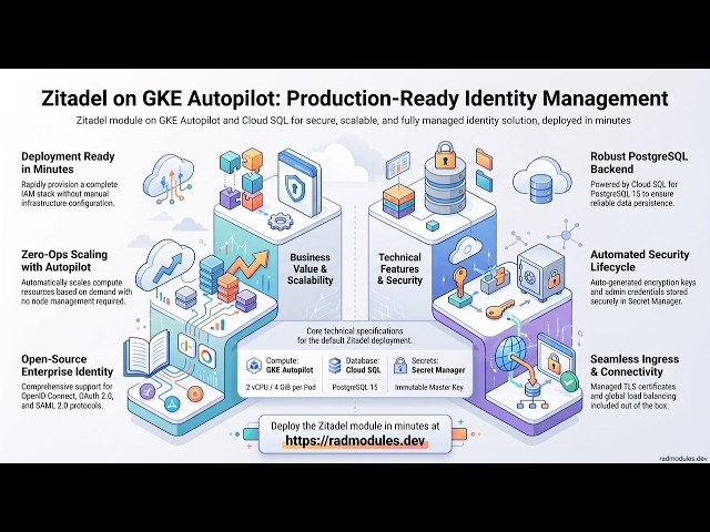 Zitadel on GKE Autopilot