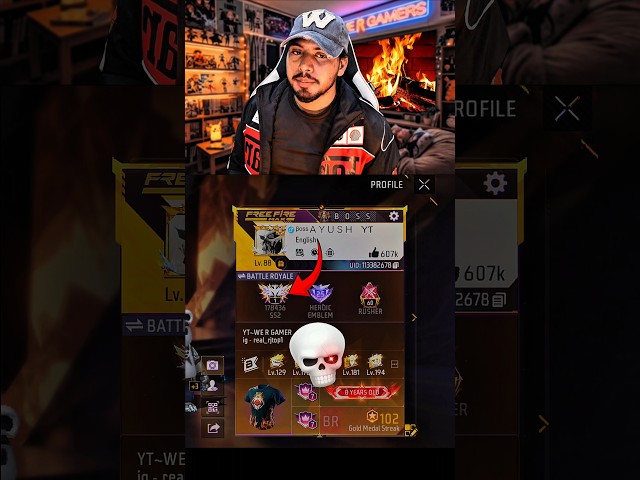World Record of my free fire id 🥶 Free fire region top 1 in india #freefire #shorts
