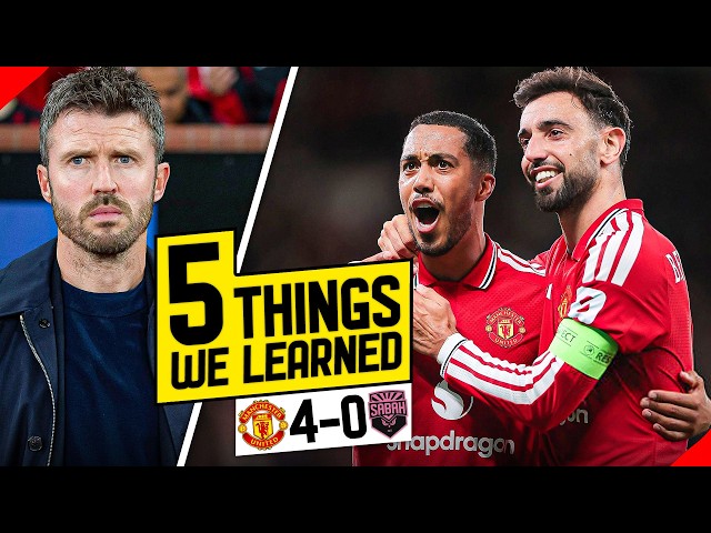 Dorgu Left-Back EXPERIMENT! Zirkzee Cameo?! 5 Things We Learned vs Sabah...