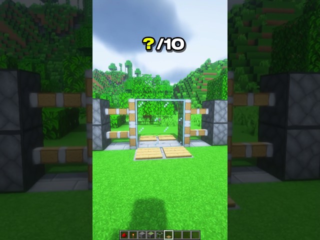 How to Make a Redstone Door in Minecraft 🚪 | CupSapling