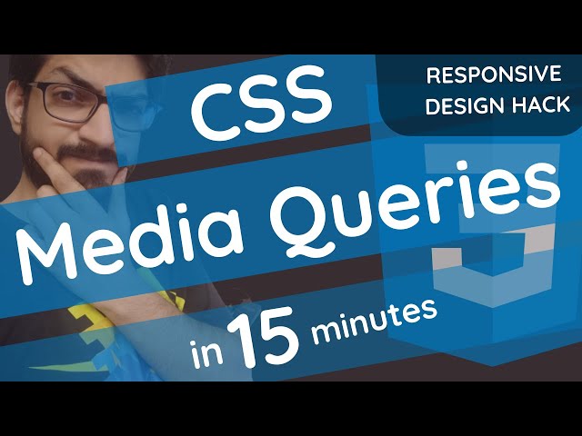 CSS Media Queries in 15 Minutes | Responsive Design | CSS Tutorial for Beginners
