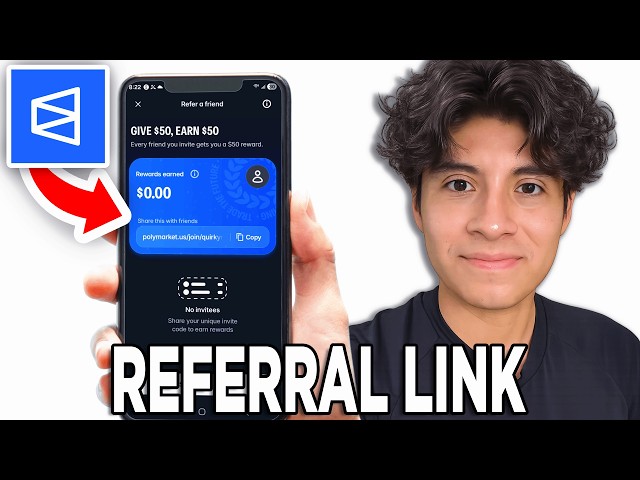 How To Get Polymarket Referral Link! - Tutorial