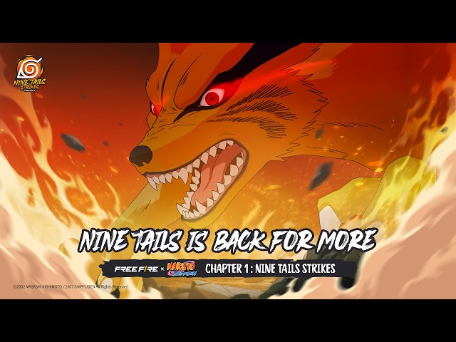 Nine Tails is back for more! | Free Fire x NARUTO SHIPPUDEN Chapter 1