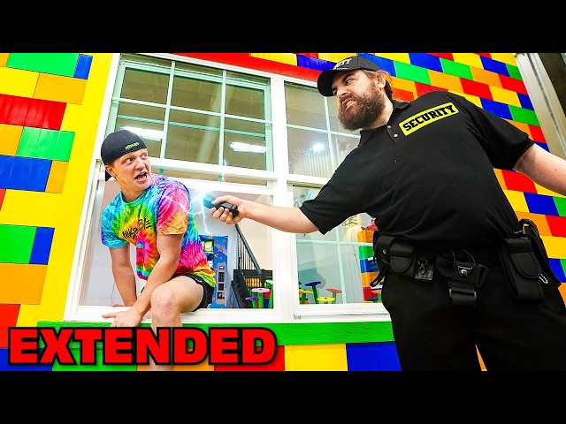 24 HOUR OVERNIGHT LEGO HOUSE CHALLENGE! EXTENDED