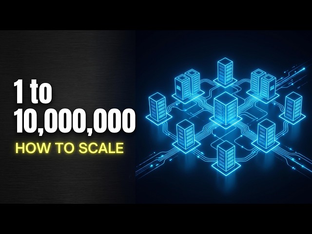 How to Scale a Website to 10 Million Users (Step-by-Step) 🚀