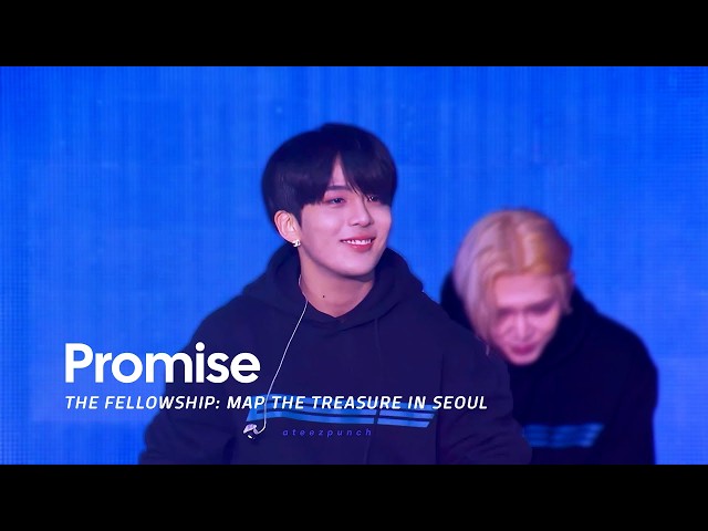 ATEEZ - Promise | THE FELLOWSHIP: MAP THE TREASURE IN SEOUL 4K
