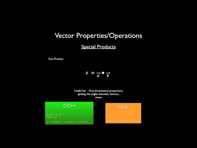 Shader Dev Series Ep 1 :: Vectors