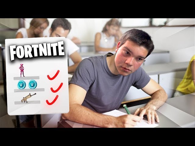 ¡ME ENFRENTO AL EXAMEN DE FORTNITE MAS DIFICIL DEL MUNDO!  100% IMPOSIBLE