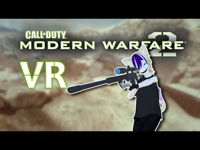 We played CoD Modern Warfare 2 in VR