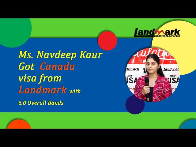 Ms. Navdeep Kaur From Yamuna nagar Got #Canada_Study_VisaBest Consultants for Study Visa in Canada