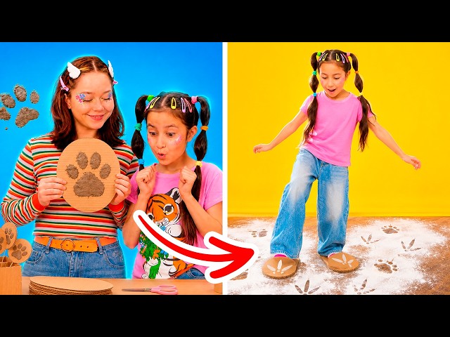Can You Match the Animal Footprints? 🐾 And Creative Activities!