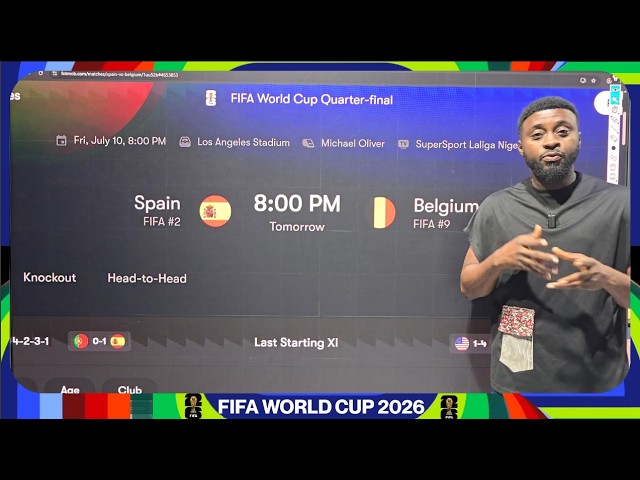 SPAIN vs BELGIUM: Can the Red Devils Break Spain’s Perfect Defence? | World Cup Preview