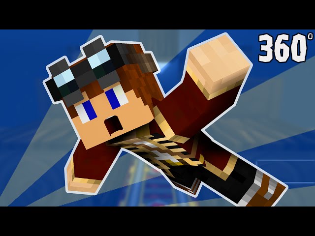Scariest 360° Minecraft Roller Coaster!