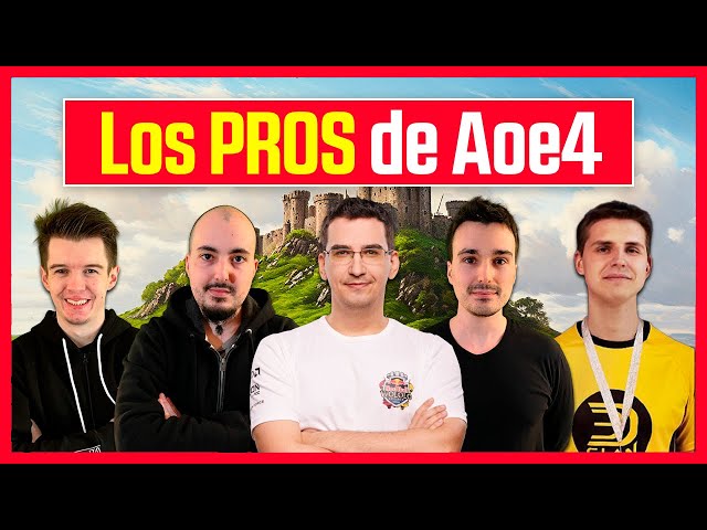⭐️ Los MEJORES jugadores de AGE OF EMPIRES 4 | Guía para los TORNEOS de 2023 y 2024