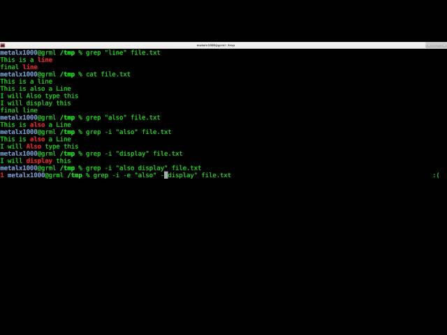 GREP Basics Part 2 Linux Shell Script Tutorial