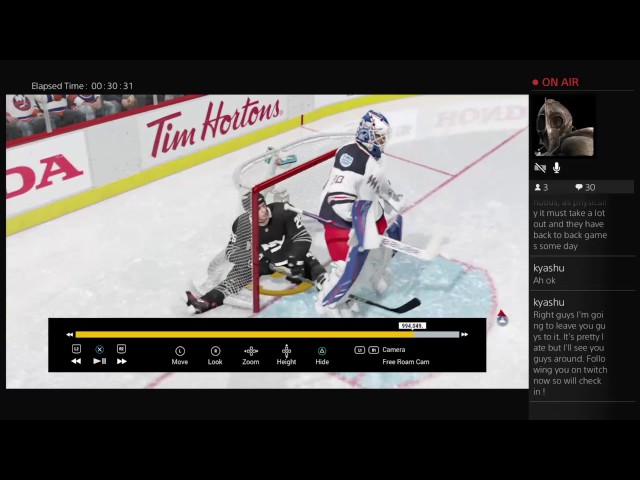 Jason Chimera Spasm Glitch in NHL 17