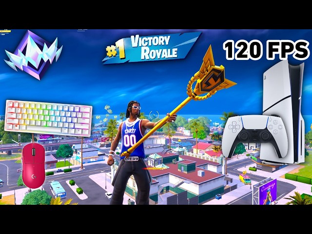 Fortnite Unreal Ranked Reload On PS5 | Keyboard & Mouse Gameplay | 120 FPS | 4K