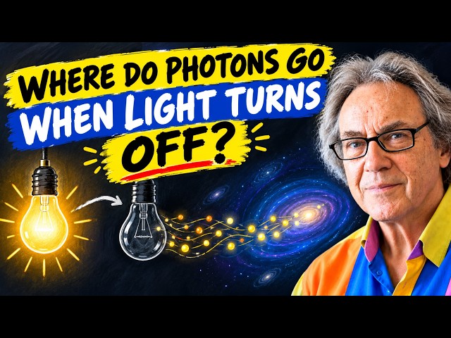 What Happens to Photons When You Turn Off the Light? The Quantum Mystery || Prof.  Walter Lewin
