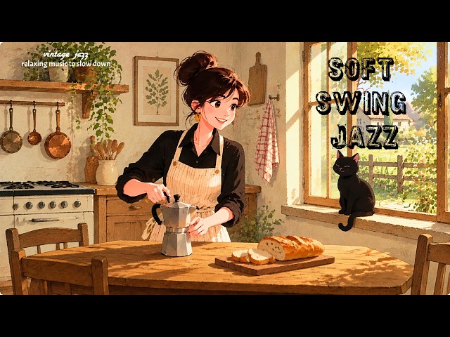 Autumn Coffee Morning 🍂 1940s Vintage Jazz for Cozy Paris Café Moments