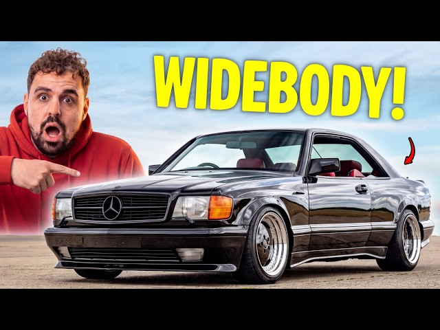 I BOUGHT A RARE MERCEDES 560 SEC WIDEBODY FROM AN AUCTION!