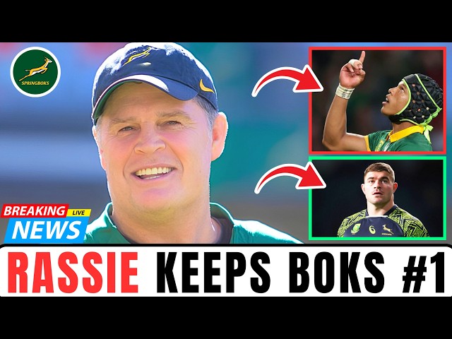 Rassie Erasmus’ Magic Powers Springboks to World No.1 After Stunning 3-1 Series Win🏆#RassieErasmus